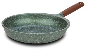 Τηγάνι Αντικολλητικό Ωmega 10-255-003 26cm Green-Brown Nava 26cm Aluminium