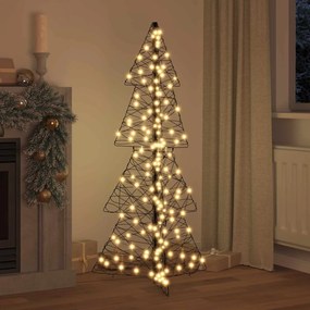 vidaXL Χριστουγεννιάτικο Δέντρο 160 LED Θερμό λευκό 150 cm Ρατάν