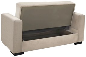 Σετ σαλονιού 2τεμ Vox pakoworld ύφασμα σε κρεμ απόχρωση