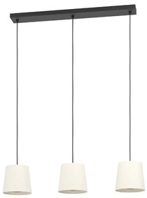 Φωτιστικό Οροφής - Ράγα Febres 901263 88x18x110cm 3xE27 White Eglo
