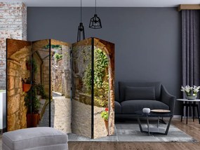 Διαχωριστικό με 5 τμήματα - Provincial alley in Tuscany II [Room Dividers]