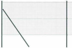 vidaXL Στύλος Περιφράξεων Πράσινο 50 x 1,2 μ (25 x 25 χιλιοστά πλέγμα)