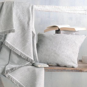Ριχτάρι Nord Grey Ρυθμός Armchair 160x180cm Cotton-Polyester