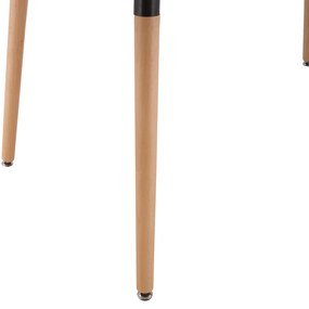 ΣΕΤ ΤΡΑΠΕΖΑΡΙΑΣ 5ΤΜΧ BRAVE HM21182 MDF TOP-ΞΥΛΟ ΟΞΙΑΣ &amp; PAPER ROPE ΣΕ ΦΥΣΙΚΟ