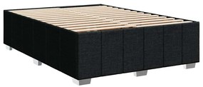 ΚΡΕΒΑΤΙ BOXSPRING ΜΕ ΣΤΡΩΜΑ ΜΑΥΡΟ 140X200 ΕΚ. ΥΦΑΣΜΑΤΙΝΟ 3287107