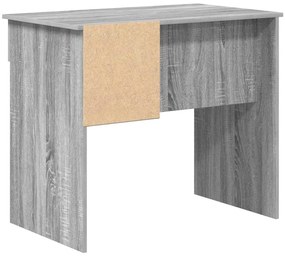 vidaXL Γραφείο Γκρι sonoma 90 x 49.5 x 75 εκ. Επεξεργασμένο ξύλο