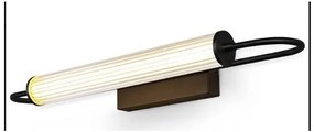 Απλίκα Φωτιστικό Τοίχου Μπάνιου LED 12W IP44 3000K Kira Panagoulas-17-00333-2-Μαύρο 17-00333-2