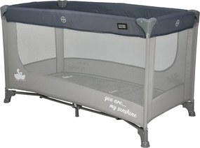 Παρκοκρέβατο (0+ Μηνών/Έως 15kg) Bebe Stars Sunshine Grey 883-186