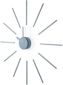 Ρολόι Τοίχου Urchin Grey-Blue Klox Plastic
