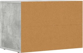 vidaXL Ντουλάπι TV ELST 60 x 35 x 40 εκ. Σκυρόδεμα Γκρι