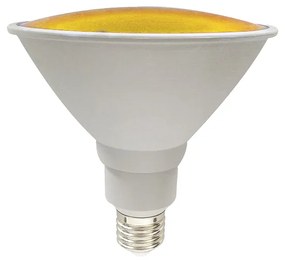 PAR38 LED IP65 15W 1150Lm YELLOW 110° 230V Ra80 ACA PAR3815Y