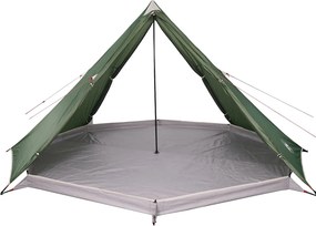 vidaXL Σκηνή Οικογενειακή Tipi 8 Ατόμων Αδιάβροχη Πράσινη