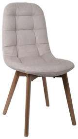 Dining Chair T-18 Fylliana Beige - Grey 42*45*95 cm