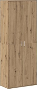 vidaXL Highboard Artisan Oak 70 x 33.5 x 180 εκ. Επεξεργασμένο ξύλο