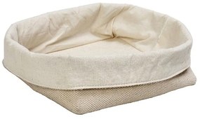 Καλάθι Ψωμιού AMN112 13x12x9cm Beige Espiel Βαμβάκι,Jute
