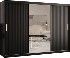 Ντουλάπα συρόμενη Riflo Slim-Mauro-Μήκος: 250 εκ.