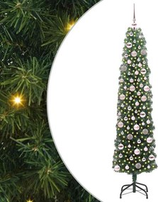 vidaXL Τεχνητό Χριστουγεννιάτικο Δέντρο με 300 LED Πράσινο 180 cm