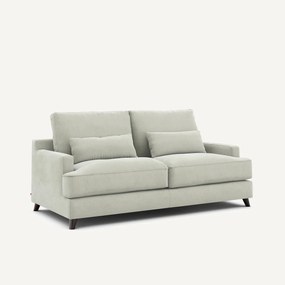 Καναπές-κρεβάτι από βελουτέ ύφασμα stonewashed, ALWINE