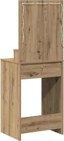 vidaXL Τραπέζι περιποίησης Artisan Oak 50 x 41 x 135 εκ
