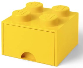 LEGO® ΚΟΥΤΙ ΑΠΟΘΗΚΕΥΣΗΣ ΤΕΤΡΑΓΩΝΟ ΚΙΤΡΙΝΟ ΣΥΡΤΑΡΩΤΟ 250x250x180 - 40051732