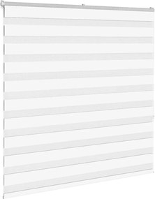 vidaXL Ζέβρα τυφλή Καφέ Πλάτος υφάσματος 140,9 εκ. Πολυεστέρας