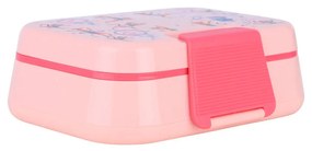 Φαγητοδοχείο Παιδικό 2 Επιπέδων Πλαστικό Με Πιρούνι & Κουτάλι 1030ml-21,5x15,5x7εκ. Wild Stunts Save The Aegean Estia 01-33538