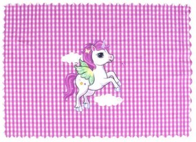Σουπλά Παιδικό Unicorn 107 Lila DimCol 35x50cm Πολυέστερ
