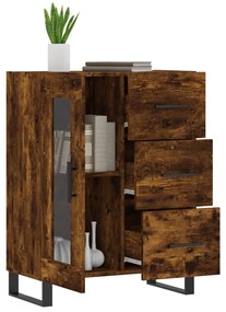 vidaXL Ντουλάπι Καπνιστή Δρυς 69,5 x 34 x 90 εκ. Επεξεργασμένο Ξύλο