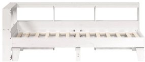vidaXL Κρεβάτι Βιβλιοθήκη Χωρίς Στρώμα 100x200 εκ. Μασίφ Ξύλο Πεύκο