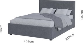 Κρεβάτι Billy Τερακότα 140x200cm