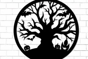 Intra απο ξύλο plywood  Χρώμα wenge 3mm-4mm πάχος - Halloween Decor Wall Δίασταση 15x15 cm INTRAFABR-28107936