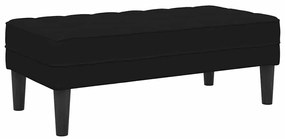 vidaXL Σετ Καναπέ 2 pcs Μαύρο 173 x 131 x 67 εκ Βελούδο