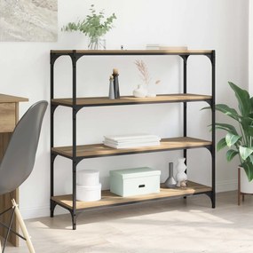 vidaXL Βιβλιοθήκη 3 επιπέδων 100 x 33 x 100 εκ. Artisan Oak