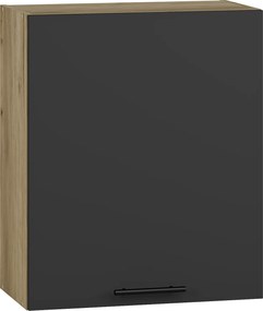 VENTO G-60/72 top cabinet, color: craft oak/antracite DIOMMI V-UA-VENTO-G-60/72-ANTRACYT