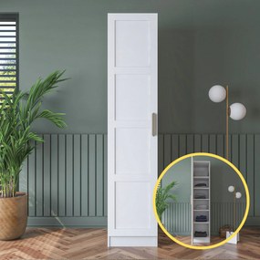 Ντουλάπα Λευκό BRETE 45x57.5x210