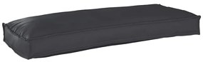 vidaXL Μαξιλάρι Παλέτας για Παγκάκι Μαύρο 100 x 40 x 8 cm, Ύφασμα Oxford
