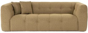 Καναπές Τριθέσιος Cady 560ARE1912 235x100x72cm Khaki