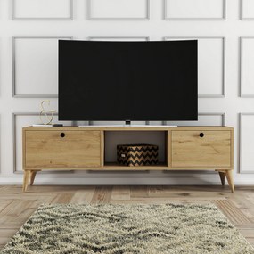 Έπιπλο Τηλεόρασης Δρυς POCLIR 138x29.5x42.6