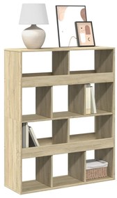 Βιβλιοθήκη Sonoma Δρυς 100x33x125,5 εκ. από Επεξεργασμένο Ξύλο