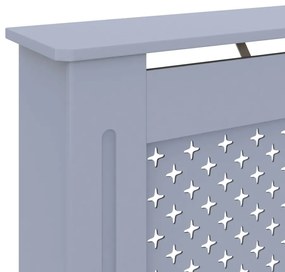 vidaXL Κάλυμμα Καλοριφέρ Ανθρακί 152 x 19 x 81,5 εκ. από MDF
