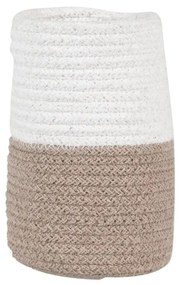 Καλάθι Cestino 224 (10X10X20) Beige-White Kentia 100% Cotton