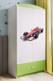 Ντουλάπα Babydreams Cartoon-Prasino-Formula