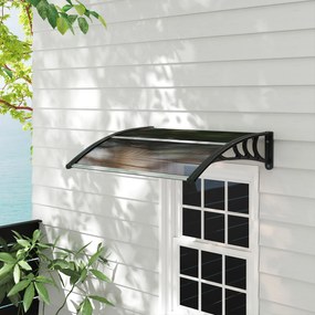 Κουβούκλιο κουβούκλιο εξώπορτας 120 x 75 cm στεγασμένο κουβούκλιο κουβούκλιο από πολυανθρακικό