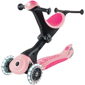 Globber Scooter Go.Up Deluxe Fantasy Lights Deep Pastel Pink