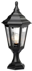 Επιδαπέδιο Φωτιστικό E27 60W IP44 Μαύρο Kinsale KINSALE-PED-POR Elstead Lighting KINSALE-PED-POR Μαύρο