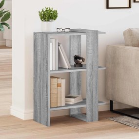 vidaXL Ράφι Βιβλίων 2 επιπέδων 52 x 25 x 71,5 εκ Επεξεργασμένο Ξύλο