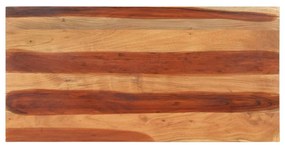 vidaXL Επιφάνεια Τραπεζιού 120x60x(2,5-2,7) εκ. Μασίφ Ξύλο Ακακίας