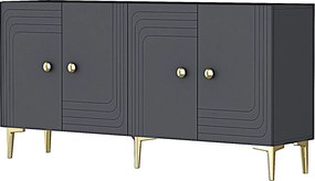 Console Lessi 150 - Anthracite, Gold Anthracite
Gold