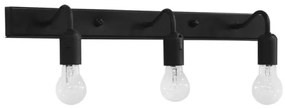 Απλίκα Φωτιστικό Μπάνιου AS-25AP 3L RAGA BATHROOM Μαύρο 31-1206 Heronia-31-1206-Μαύρο 31-1206