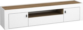 Έπιπλο τηλεόρασης Mossa-Leuko - 197.00Χ42.00Χ52.00cm